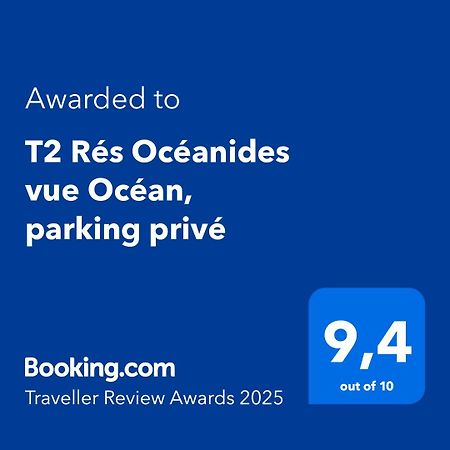 T2 Res Oceanides Vue Ocean, Parking Prive Apartamento Lacanau Exterior foto
